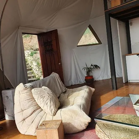 Luksustelt Glamping Geodesic Dome In Secluded Eco Retreat Alozaina