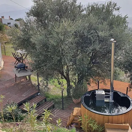 Glamping Geodesic Dome In Secluded Eco Retreat Luksustelt Alozaina