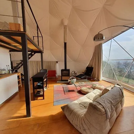 Luksustelt Glamping Geodesic Dome In Secluded Eco Retreat