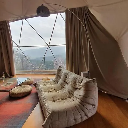 Glamping Geodesic Dome In Secluded Eco Retreat Luksustelt