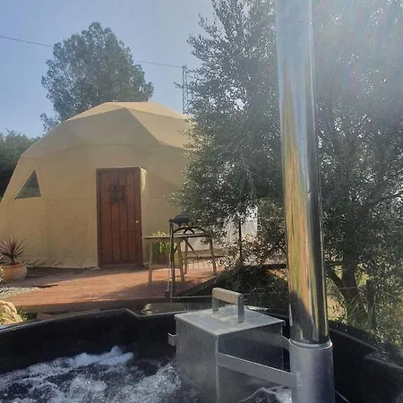 Glamping Geodesic Dome In Secluded Eco Retreat Luksustelt *